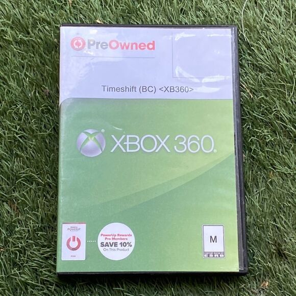 XBox 360 Timeshift (BC) Video Game - Picture 1 of 6